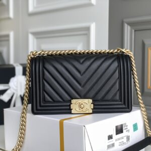 BOY CHANEL SHOULDER BAG Lambskin