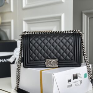 BOY CHANEL SHOULDER BAG Lambskin