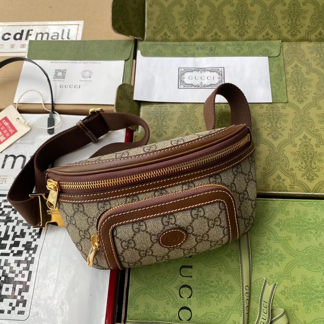 GG Supreme Canvas Belt Bag