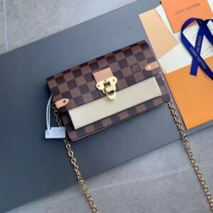 Vavin Chain Wallet NM Damier with Leather