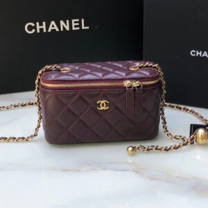 Chanel Classic Vanity 22C Bag with Chain