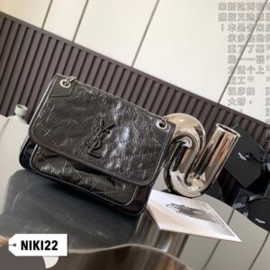 NIKI MEDIUM CHAIN BAG IN SUEDE