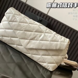 SADE LARGE CLUTCH IN SATIN
