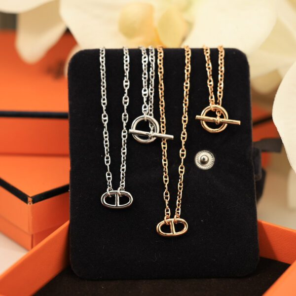Hermes Chaine d’ancre Contour Pendant