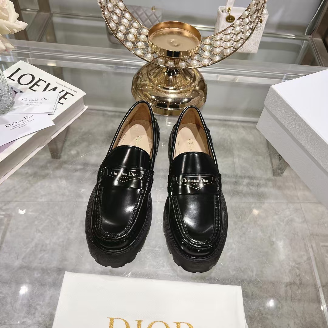 Women’s Dior Boy Platform Loafer Mules